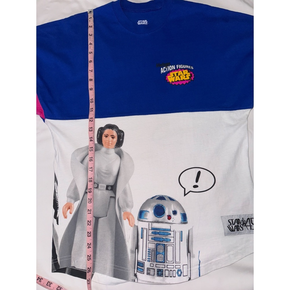 Disney D23 Expo 2022- Star Wars Vintage Action Figure Spirit Jersey Size XS - Picture 4 of 13